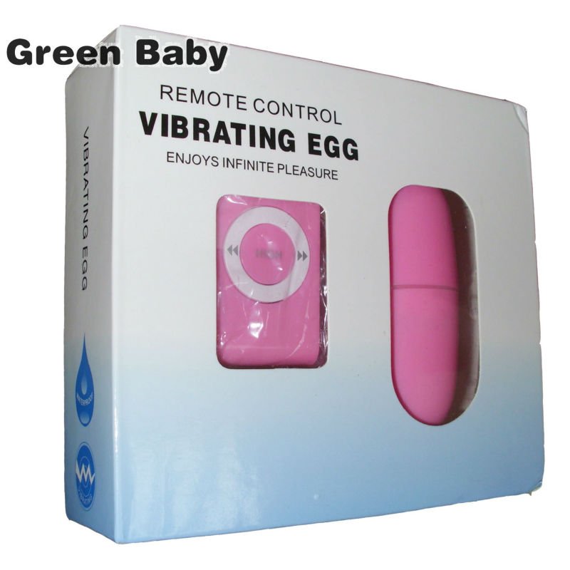 EL009 Wireless Remote Control Vibrating Egg, MP3 Anal Egg Vibrator