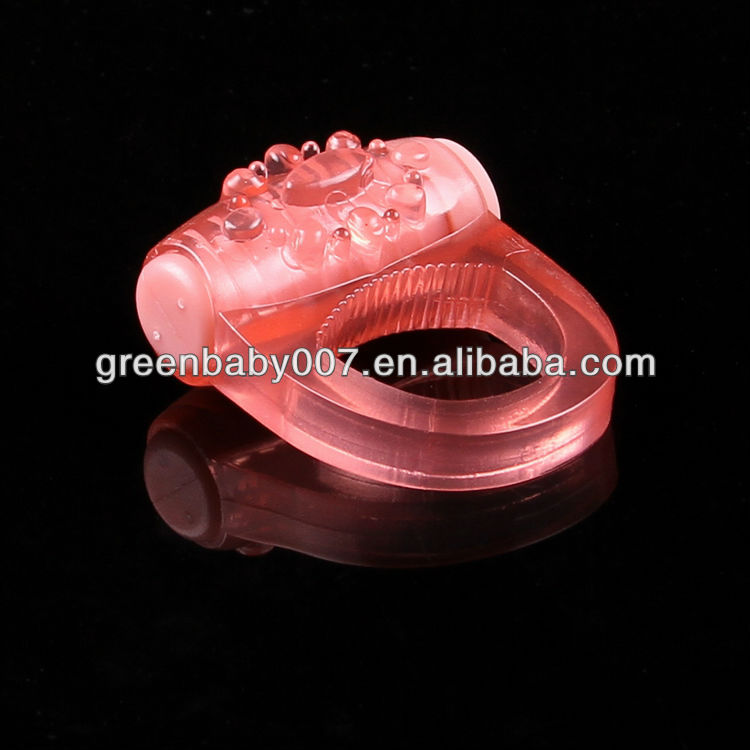 RC006 Vibrating cartoon cock shaped ring for male in sexual life