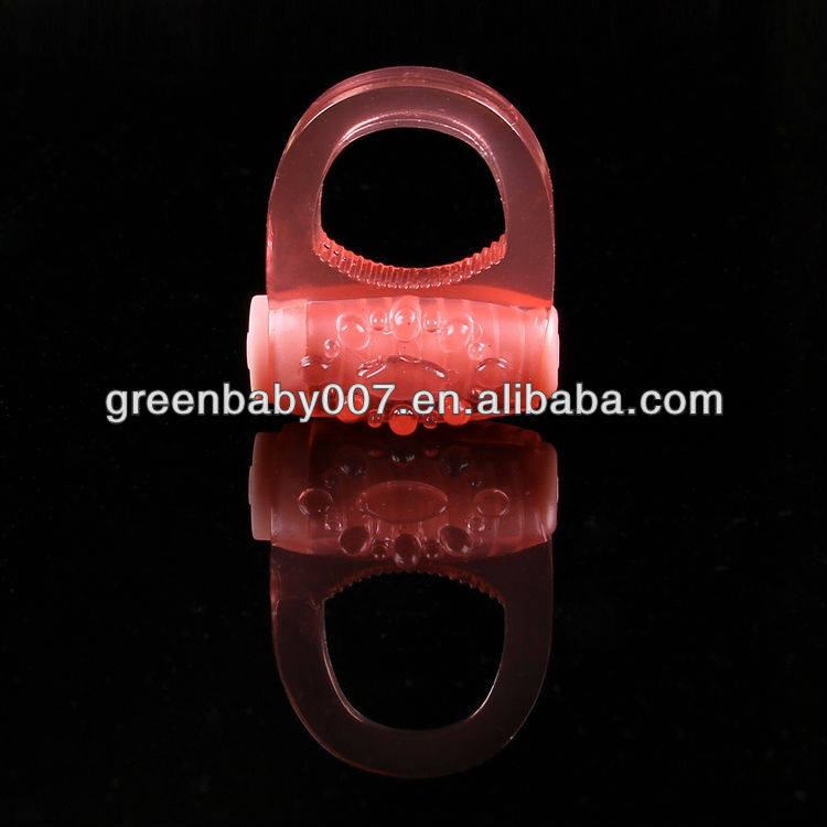 RC006 Vibrating cartoon cock shaped ring for male in sexual life